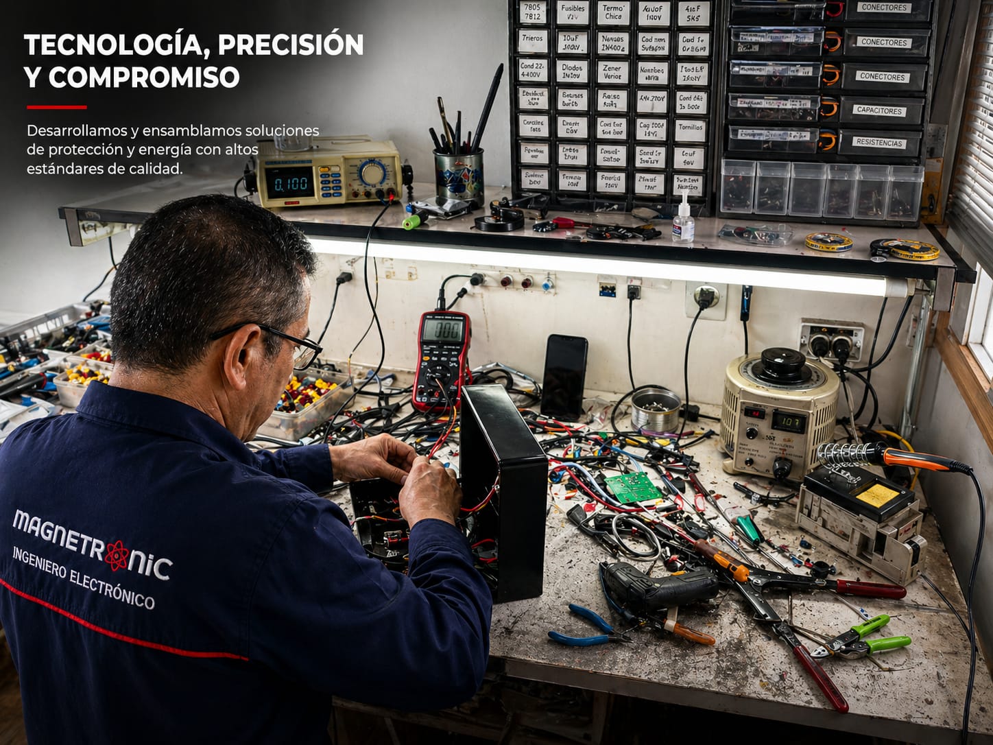 Integrante del equipo de trabajo Magnetronic