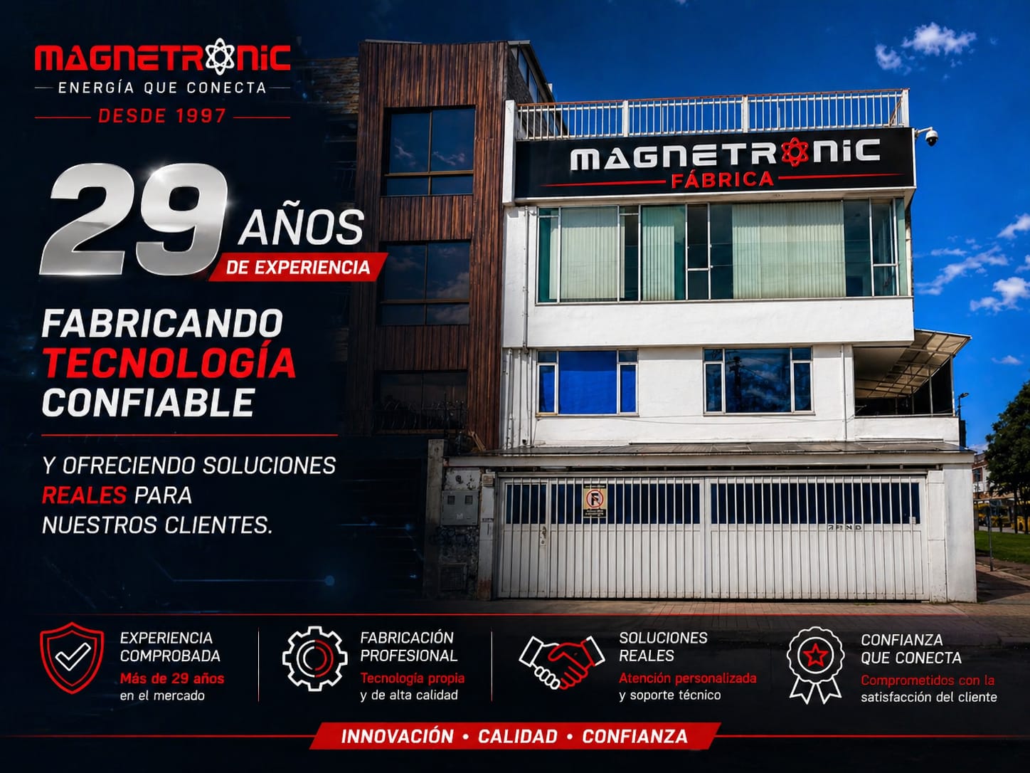 Área de fabricación Magnetronic