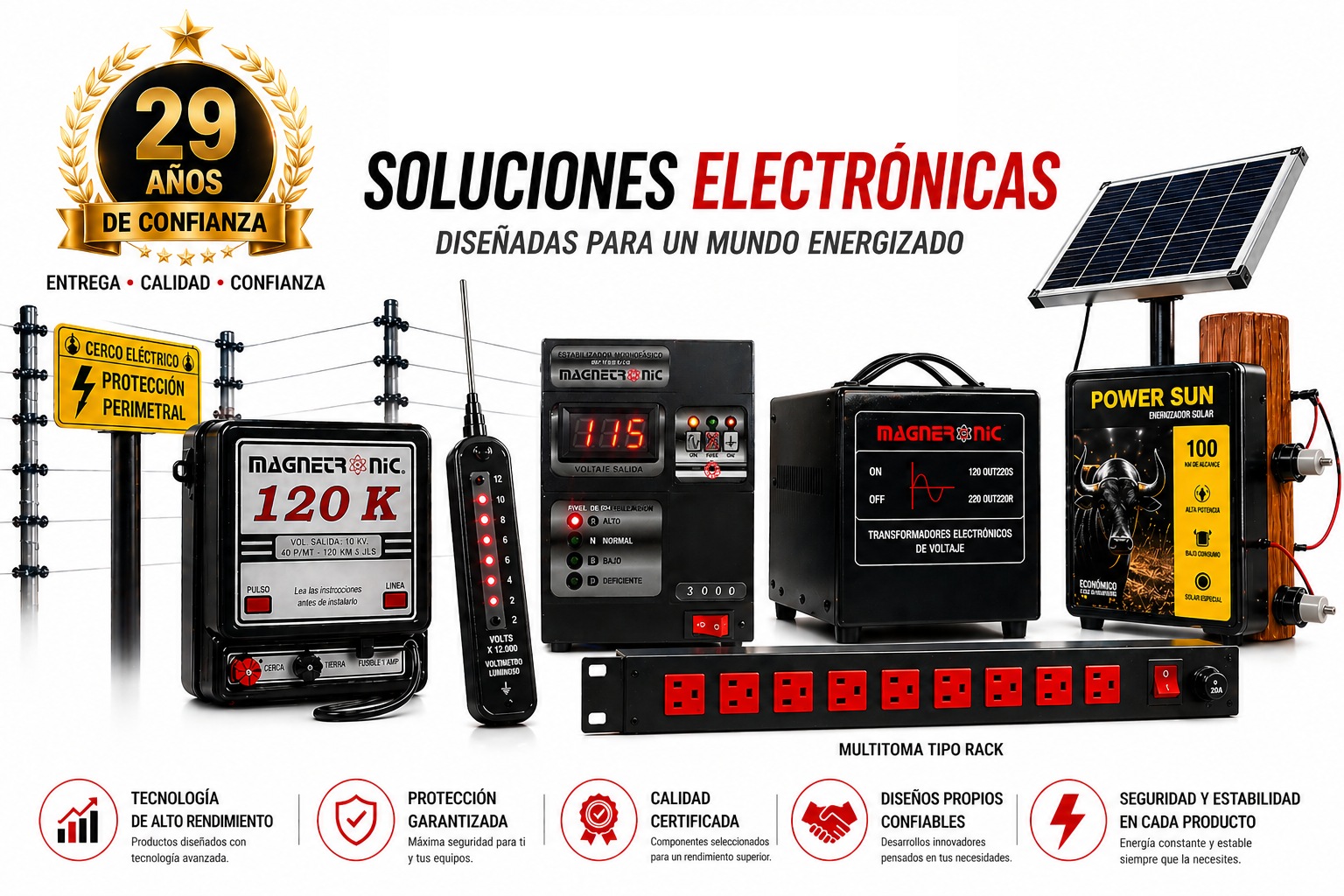 Magnetronic soluciones de protección de energía